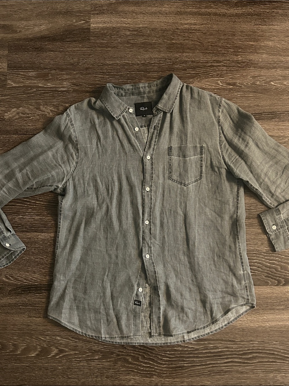 Rails Men’s Mykonos Linen Buttondown Shirt